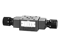 叠加式温度补偿节流阀和单向节流阀