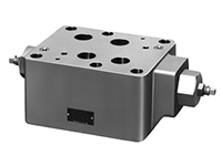 叠加式单向节流阀